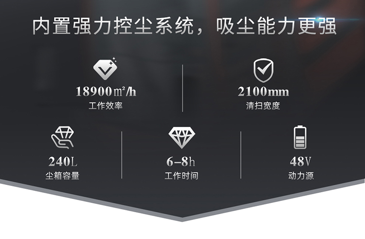 駕駛式掃地機鼎潔盛世DJ2100GT掛桶掃地車10