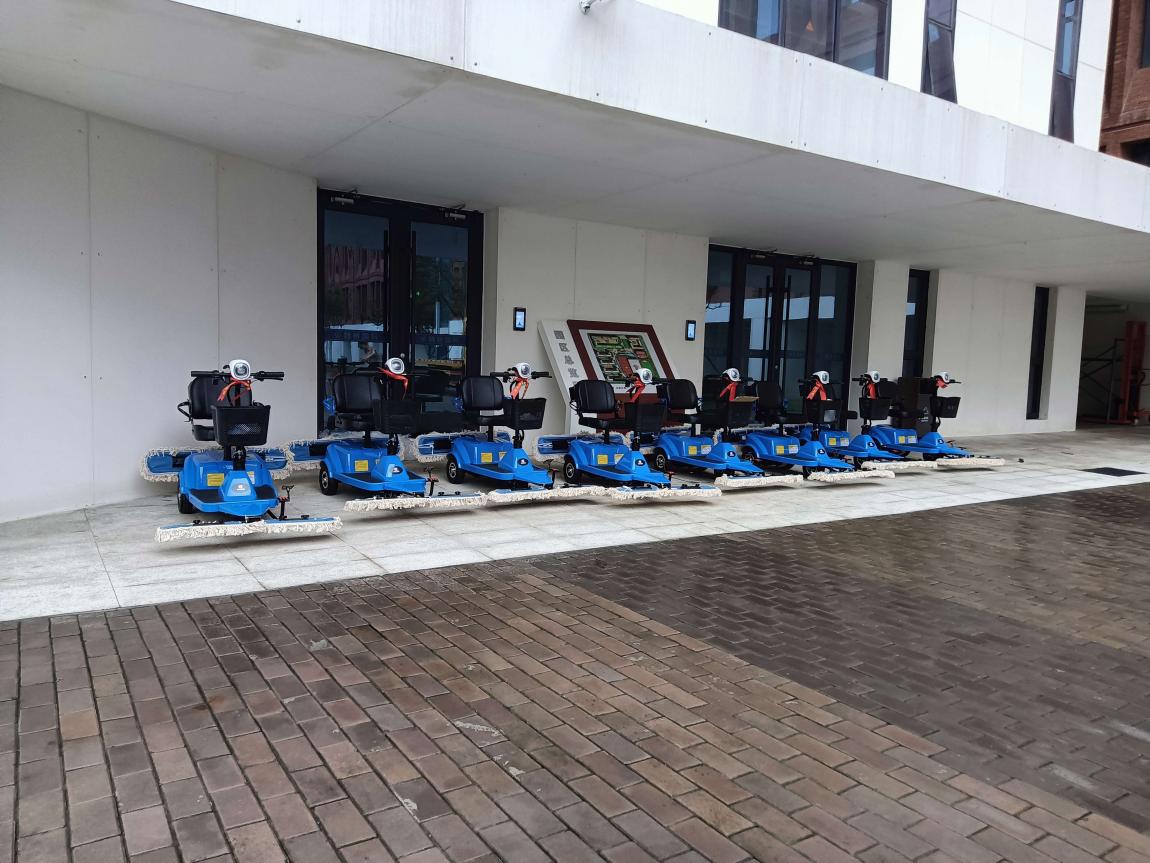 鼎潔盛世駕駛塵推車(chē)“入駐濱州魏橋