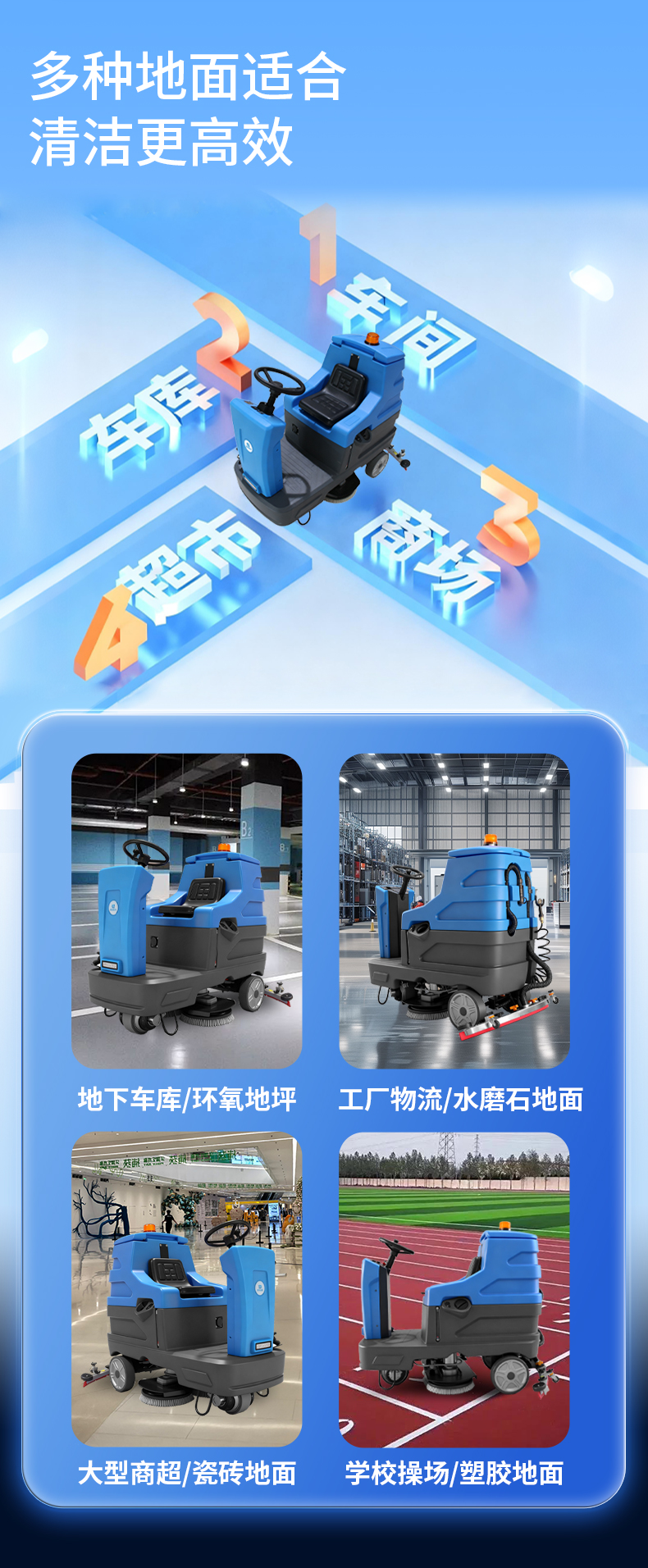 鼎潔盛世駕駛式洗地機(jī)JM85M13